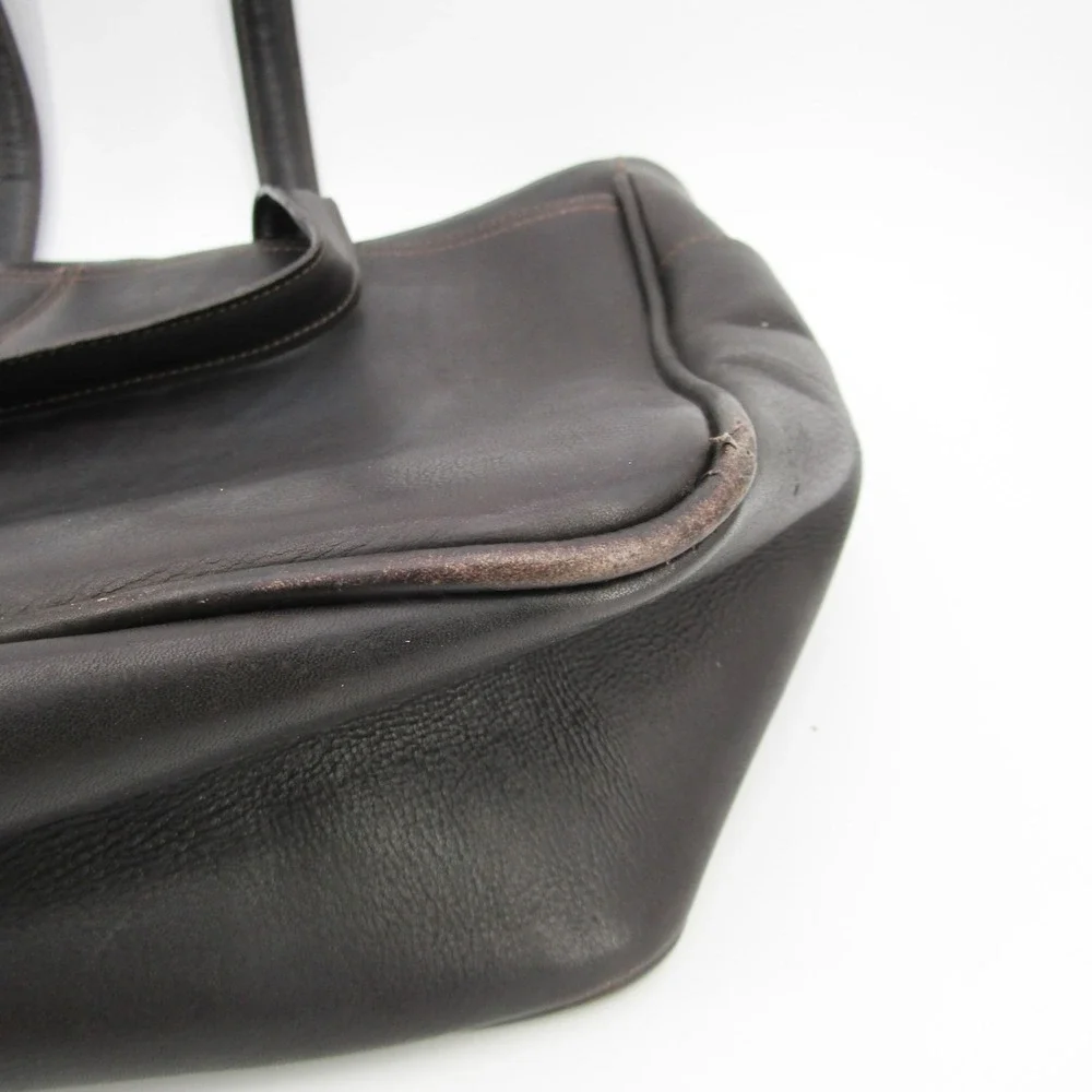 Santa Fe Dilana Briefcase Men's Leather Laptop Vintage Distress Dark brown